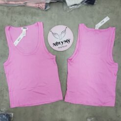áo ba lỗ Pink