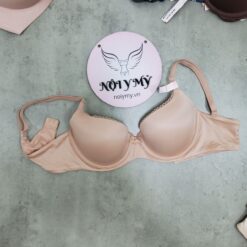 Áo lót Victoria Secret nửa ngực không nâng mút mỏng thun lạnh màu hồng nude 164051esr