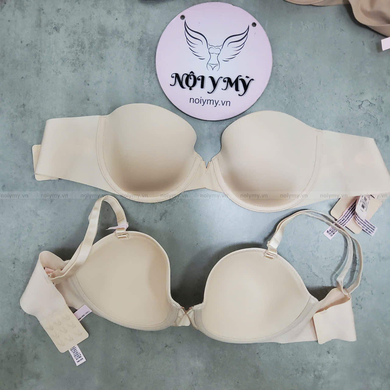 Áo lót Victoria’s Secret không nâng tháo dây màu da nhạt 415163ser