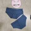 Quần lót Victoria’s Secret nguyên mông thun seamless màu xanh dương 27071169