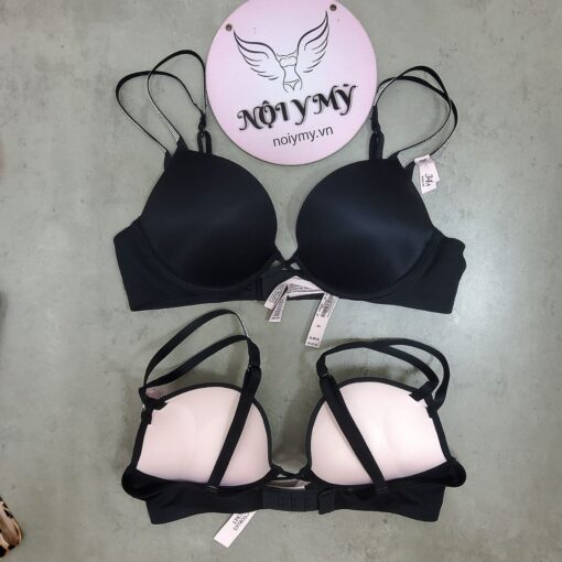 Áo lót Victoria Secret bombshell thun lạnh dây đính đá màu đen 27153849 (Copy)