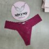 Quần lót Victoria Secret lọt khe ren phía sau đan dây màu tím 426048sda