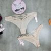 Quần lót Victoria Secret lọt khe thun lạnh phía sau đan dây màu da nhạt 26747722 (Sao chép)