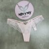 Quần lót Victoria Secret lọt khe thun lạnh phối ren màu hồng 26985262 (Copy)