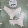 Quần lót Victoria Secret nửa mông phía sau đan dây màu hồng 26985270