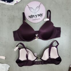 Áo lót Victoria Secret very sexy không nâng mút mỏng thun lạnh màu tím mận 27134257 (Copy)