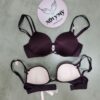 Áo lót Victoria Secret bombshell thun lạnh dây đính đá màu tím mận 27153833