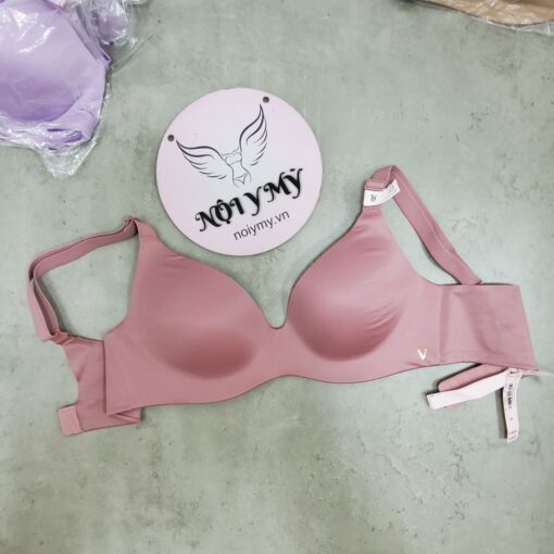 Áo lót Victoria’s Secret cup nguyên ngực không nâng gọng dẻo dòng Infinity Flex thun lạnh màu hồng đất 318423qh4 (Sao chép)