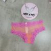 Quần lót Victoria Secret nửa mông ren lưới màu cam viền hồng 415380qbe