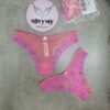 Quần lót Victoria Secret lọt khe ren lưới màu cam viền hồng 415384qbe