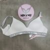Áo lót Victoria Secret không nâng không gọng mút mỏng thun cotton màu trắng lưng logo 417536qbf (Copy)
