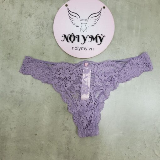 Quần lót Victoria Secret lọt khe ren màu tím 417750qcj