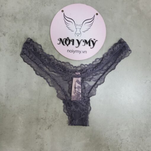 Quần lót Victoria Secret lọt khe ren màu xám 419381qae (Sao chép)