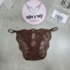 Quần lót Victoria Secret bikini ren dây điều chỉnh màu nâu socola 419825qnw