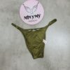 Quần lót Victoria Secret bikini dây điều chỉnh thun lạnh màu xanh rêu 424066qfz