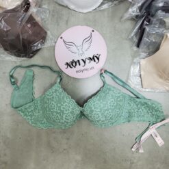 Áo lót Victoria Secret không nâng ren màu xanh ngọc 425595qcz (Sao chép)