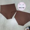 Quần lót Victoria Secret nguyên mông lưng cao không viền màu nâu 428714qg6