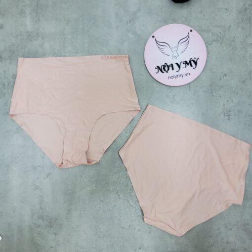 Quần lót Victoria Secret nguyên mông lưng cao không viền màu da hồng 428714seq (Sao chép)