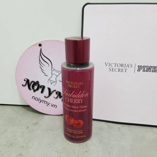 Xịt thơm toàn thân VICTORIA’S SECRET Cherry After Dark Body Mist