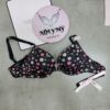 Áo lót Victoria Secret nâng vừa thun lạnh màu đen hoa 176581sp9