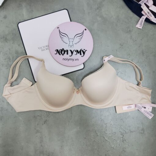 Áo lót Victoria Secret nửa ngực không nâng mút mỏng thun lạnh màu nâu 26751347