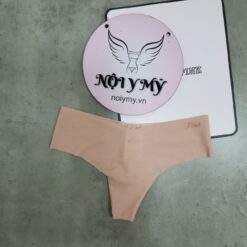 Quần lót Pink lọt khe lưng cao thun lạnh không viền màu da hồng 26824973