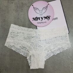 Quần lót Pink nửa mông ren màu trắng 26827371