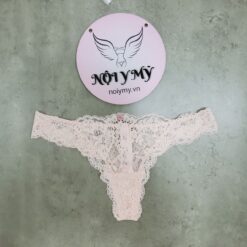 Quần lót Victoria Secret lọt khe ren màu hồng nhạt 26910535 (Sao chép)