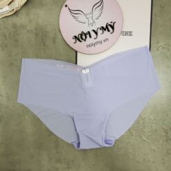 Quần lót Pink nguyên mông thun lạnh không viền màu tím 27043000