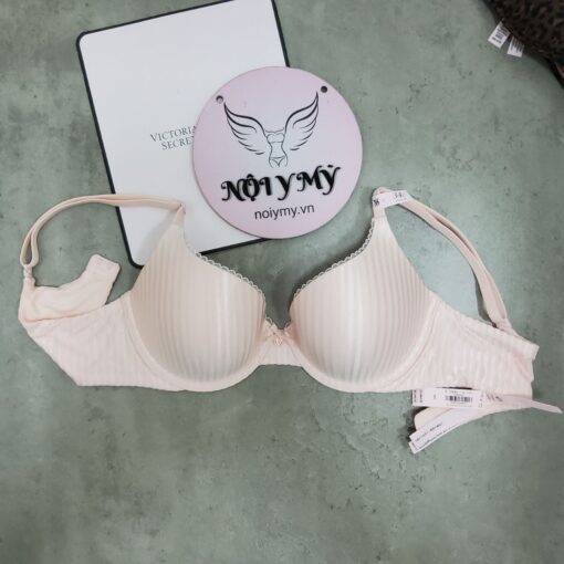 Áo lót Victoria’s Secret nâng nhẹ thun lạnh màu hồng nhạt 27063247