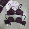 Áo ngực Dream Angels Victoria Secret nâng vừa thun lạnh màu tím sẫm 27127446