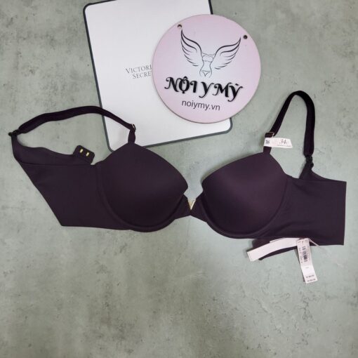 Áo ngực Victoria Secret Dream Angels không nâng mút mỏng thun lạnh màu tím sẫm 27127533