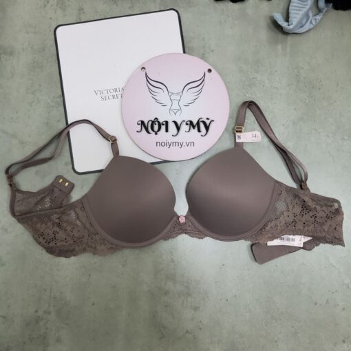 Áo lót Victoria Secret dream angel nâng vừa thun lạnh phối ren màu đen 27127565