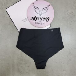 Quần lót Victoria’s Secret lọt khe lưng cao thun lạnh không viền màu đen 27152801