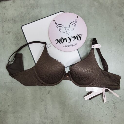 Áo lót Victoria’s Secret nâng nhẹ thun lạnh màu nâu beo 27155374