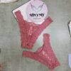 Quần lót Victoria Secret nửa mông lưng cao ren màu hồng đất 417745qky