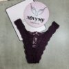 Quần lót Victoria Secret nửa mông lưng cao ren màu hồng đất 417745qky