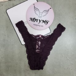 Quần lót Victoria Secret nửa mông lưng cao ren màu hồng đất 417745qky