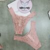 Quần lót Victoria Secret nửa mông lưng cao ren màu cam nude 417745qpq