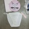 Quần lót Victoria Secret bikini dây điều chỉnh thun lạnh màu trắng 417752qbf