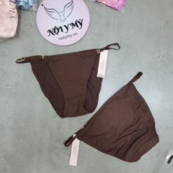Quần lót Victoria Secret bikini dây điều chỉnh thun lạnh màu nâu 417752qd6 (Sao chép)