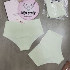 Quần lót Victoria Secret nửa mông thun lạnh không viền màu xanh mint 423369qcz