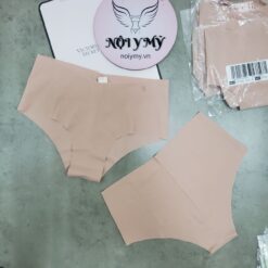 Quần lót Victoria Secret nửa mông thun lạnh không viền màu da hồng 423369seq