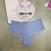 Quần lót Victoria Secret nửa mông thun lạnh không viền phía sau ren lưới màu xanh dương 428738qcj (Sao chép)