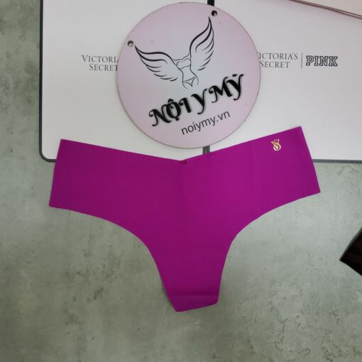 Quần lót Victoria’s Secret lọt khe thun lạnh không viền màu hồng 424626 (Sao chép)
