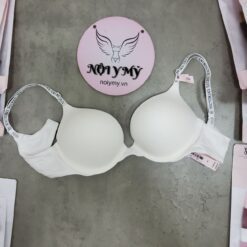 Áo lót Victoria Secret T-shirt bombshell thun cotton màu trắng 317082qbf