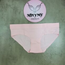 Quần lót Victoria’s Secret nguyên mông thun cotton logo màu hồng 415923qgy