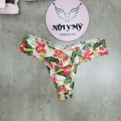 Quần lót Victoria Secret lọt khe phía sau đan dây màu trắng hoa 419060qbd (Sao chép)