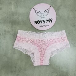 Quần lót Pink nửa mông thun cotton phối ren màu hồng beo 419753sqw (Sao chép)