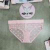 Quần lót Pink nguyên mông ren lưới lưng logo màu hồng nhạt bi 428794qax (Sao chép)